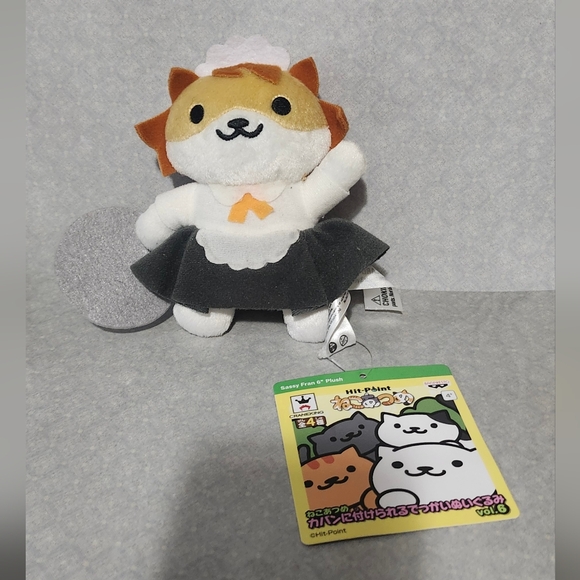 Cute Cat Plush Toy with Skirt - Picture 3 of 7